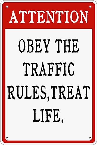 GEMINOLOGY Attentiong Obey The Traffic Rules, Treat Life ���B���e�[�W ���^�� �u���L�Ŕ� ���[���A �ʔ��� �o�[ �j ���A �� ���� �A�[�g �|�X�^�[ ���� ���g�� �z�[�� �R�[�q�[ ���X�g���� ��