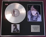 Exklusive Ltd Edition CD Platinum Disc. Diese Scheibe wird mit eingraviertem Plaque, die über die Limited Edition Nummer auf es.