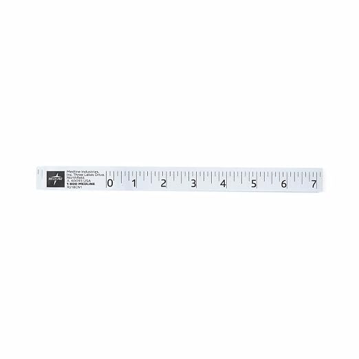 Cinta Métrica Desechable Medline Flexible 72 Pulgadas Paq.500 miniatura 2