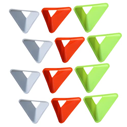 BESPORTBLE Football Training Sign Disk Sports Supply 20pcs Pe Material Training Obstacle Plates