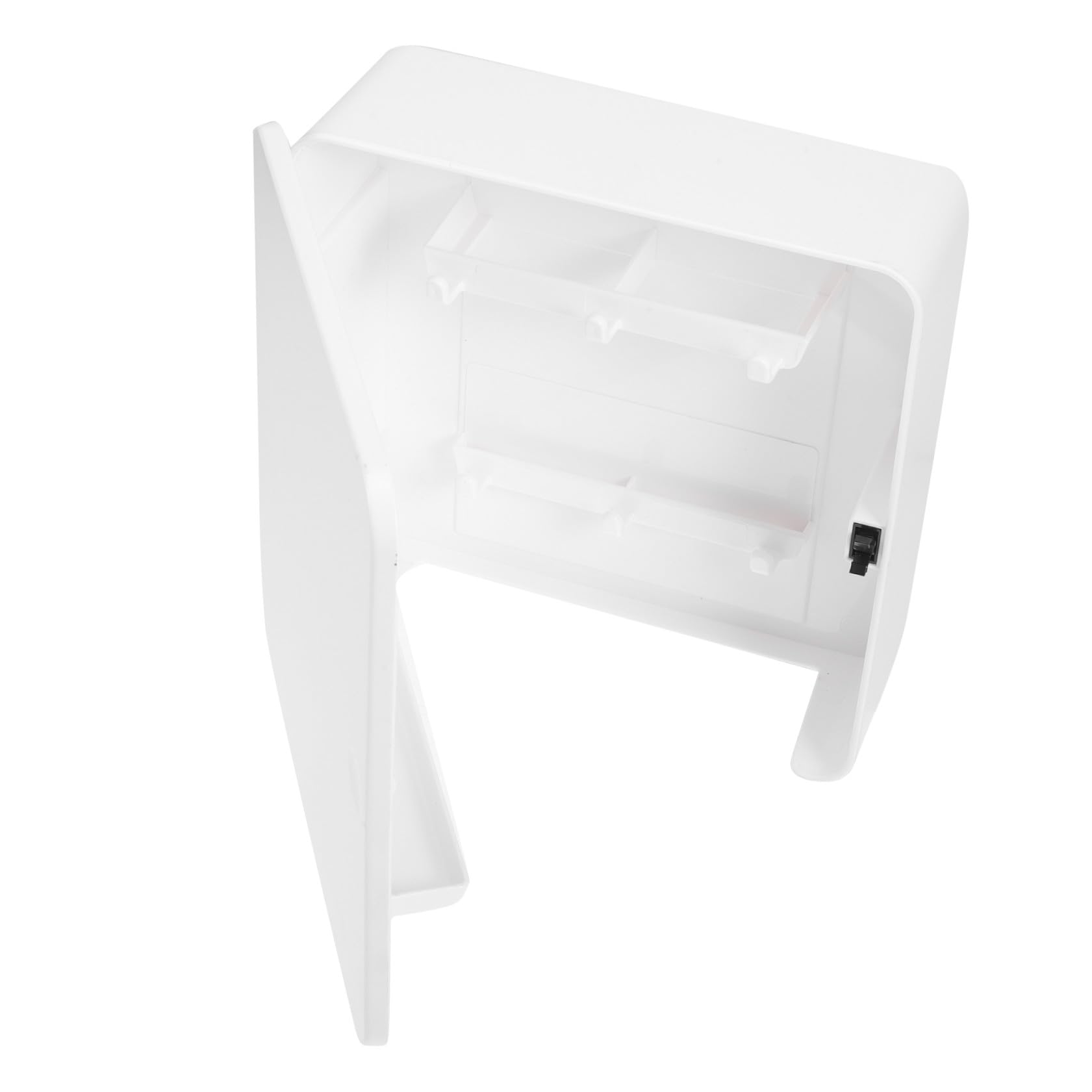Porte-clés magnétique blanc pour entrée sans perçage et décoration murale Homoyoyo