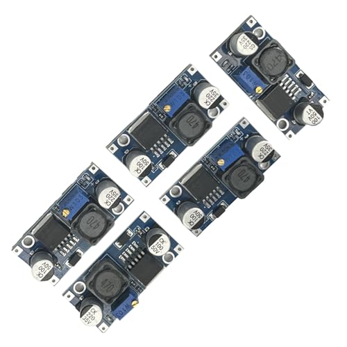 Image of 5Pack LM2596 LM2596S DC-DC Step Down Variable Volt Regulator Input 3.0-40V Output 1.5-35V Adjustable Buck Converter Electronic Voltage Stabilizer Power Supply Module