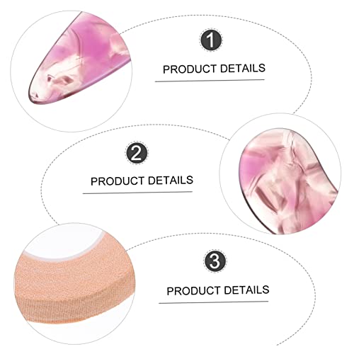 YARNOW Guzheng Finger Picks 8 Stück Nagelprotektoren für Guzheng Praktische Zubehör für Anfänger Leicht und Komfortabel zum Üben und Spielen mit Rillenförmigem Design