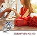 SWEETSHION 2PCS Fashion Full Diamond Rings Set, Luxury Shiny Zircon Microinlaid Rings Kit for Womens Datement Wedding Band Ring Jewelry