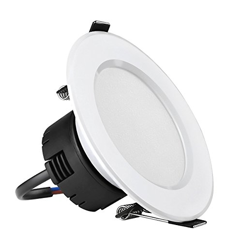 LE 8W 3.5-Inch LED Recessed Lighting, 75W Halogen Bulbs Equivalent, Not Dimmable, LED Driver Included, 400lm, Warm White, 3000K, 90 Beam Angle, Recessed Ceiling Lights, Recessed Lights, LED Downlight