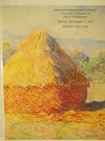 Important Impressionist Paintings from the Collection of Harris Whittemore Tuesday, Nov 12, 1985 B0047DM0KE Book Cover