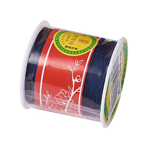 Cordón de nailon trenzado de 0,5 mm Pandahall, ideal para pulseras de macramé artesanales 7