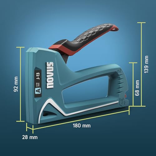 Novus Tools J 13 Agrafeuse manuelle 2 en 1 longueur d'agrafe 4 10 mm - vue 8