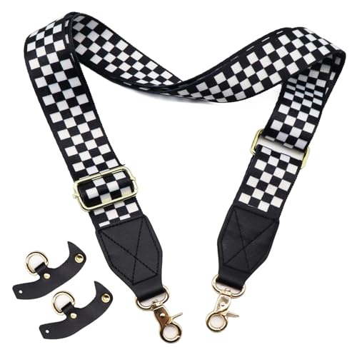 Image of LEMEDE Purse Strap Replacement Crossbody 1.5 inch Wide Shoulder Strap Adjustable Straps Handbag Strap Replacement Belts