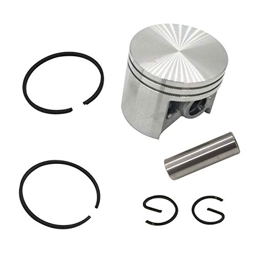 Cancanle 50mm Piston Assembly Piston Ring Pin Clip for STIHL 044 MS440 Chainsaw