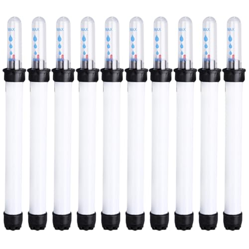 CUCUFA Water Level Indicator, 10PCS 7.9 Inch Plant Water Meter, Visible Water Meter for Indoor Plants, Water Level