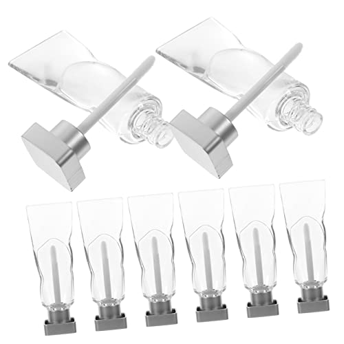 Didiseaon 8pezzi Tubetti Vuoti Per Labbra Forma Di Dentifricio Contenitori Per Lip Gloss Per Campioni Di Rossetto e Make-up