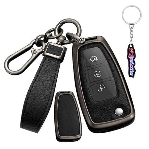 Étui de protection en cuir Ford pour éviter les rayures de clé Kuga
