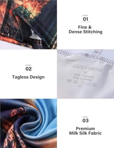 Arjen Kroos Men's Compression Shorts Athletic Workout Running Performance Underwear Long Boxer Briefs3