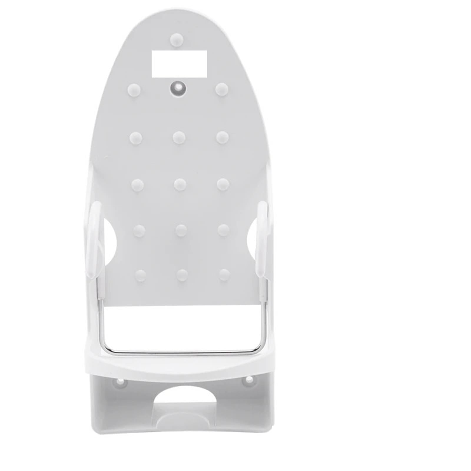 Porta ASSE da Stiro Supporto da Parete Appendino in Ferro Porta ASSE da Stiro Organizzatore di stoccaggio for ASSE da Stiro per La Lavanderia(White)