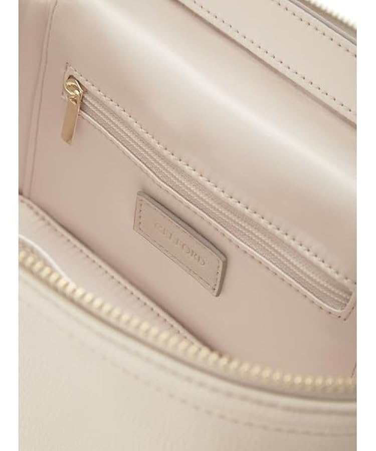 本日までの出品CELFORD ミニバニティポシェット　アイボリー Amazon.co.jp: [セルフォード] ミニバニティポシェット