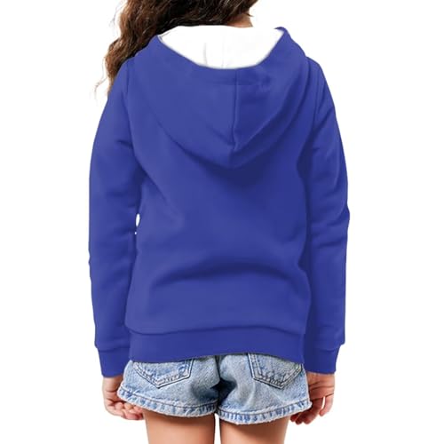 Coloranimal Unisex Girls Boys Long Sleeve Casual Hoodies & Sweatshirts Tops Kids Zip Up Jacket Coat Age 6-16 Year4