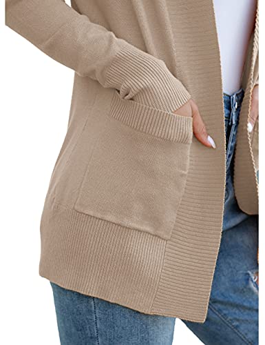 Image of REDHOTYPE Women's Cardigans with Pockets Casual Lightweight Open Front Cardigan Sweaters for Women (S-2XL)