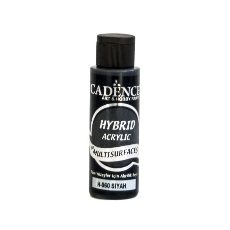 Cadence Pintura Acrílica Multisuperficie Hybrid Negro Ref. H060
