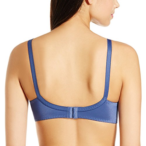Image of Triumph Claudette Classics Women Bra Non Wired, Non Padded Cups with lace Full Coverage, Cut & Sew Soft and Breathable Fabric All-Day Comfort Pack of 1