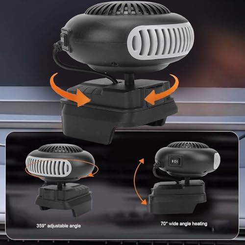 Calefactor Eléctrico Portátil a Batería 170W miniatura 5