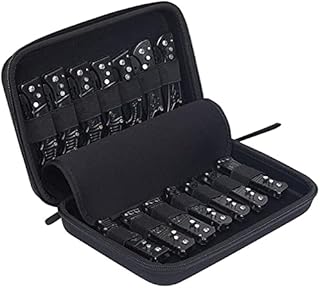 Pocket Knife Display Case with 14 Slots, Knife Case, Folding Knife Holder Organizer, Butterfly Knife Storage Carrier, Knives Collection Protector for Survival Tactical Outdoor EDC Mini Knife