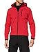 CMP Softshell Jacke 3A01787N, Giacca con Cappuccio Uomo, Rosso (Ferrari-Nero), 46, Ferrari-Nero