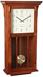 Seiko Mission Wooden Wall Clock with Chime and Pendulum