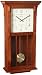 Seiko Mission Wooden Wall Clock with Chime and Pendulum