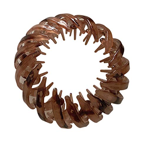 YWZQ Cheveux Chignon Mode Femmes Queue de Cheval Chignon Coiffure Pince à Cheveux Bobine de Cheveux Boucle Pince à Cheveux Accessoires Femme Chapeaux Cover