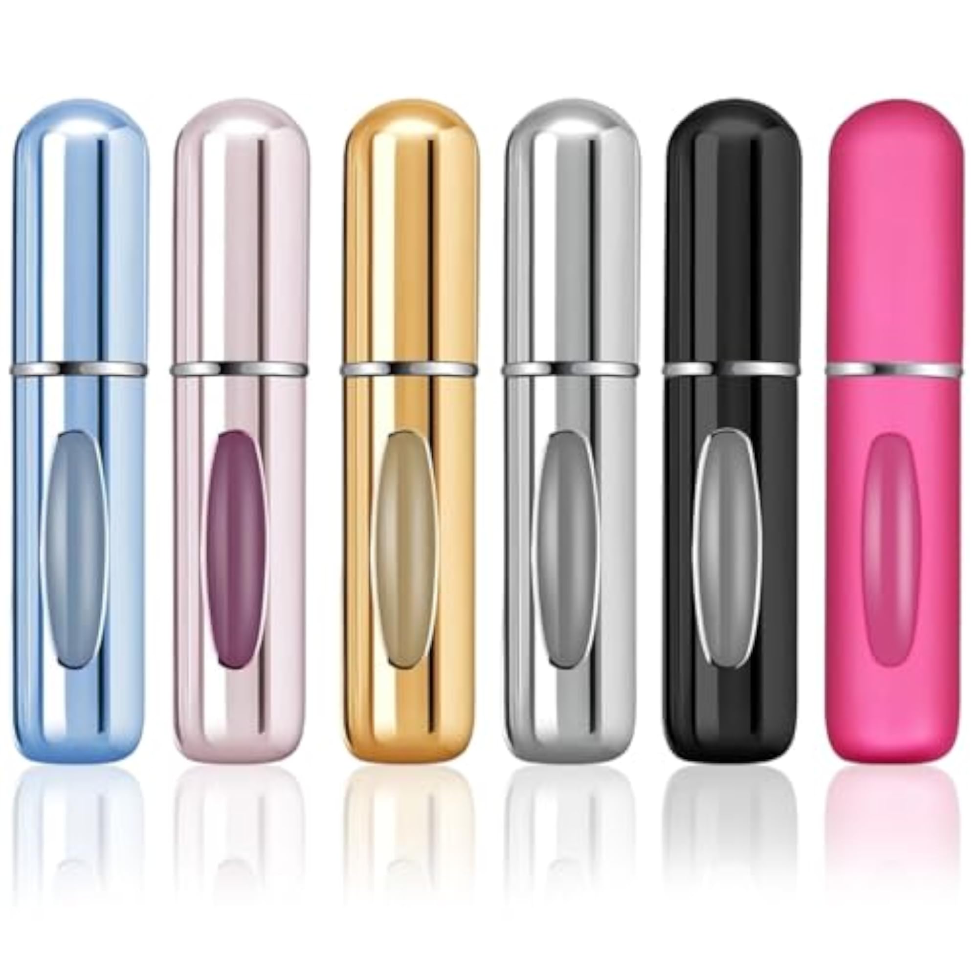 6pcs Mini Refillable Perfume Atomiser Bottles