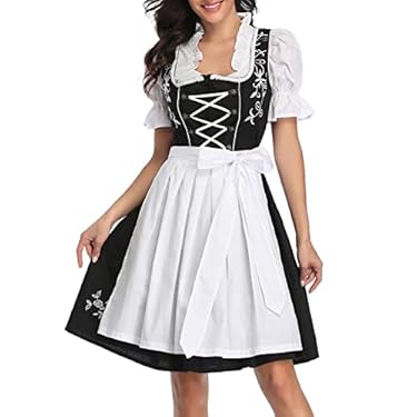 AMAZON - Oktoberfest Costumes Women, German Adult Dirndl Traditional Bavarian Beer Carnival Cosplay Maid Dress Outfit My Orders chaquetas de forro polar mujer Gift Cards Amazon Ecard