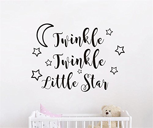 Vinilo decorativo estrella para pared 57x42 cm negro miniatura 3