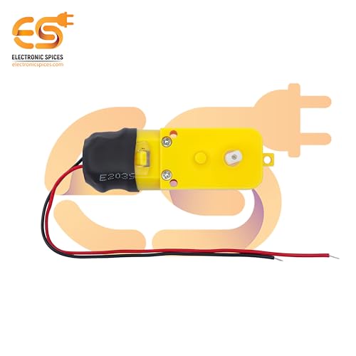 Image of Electronic Spices 3v-12v Dc Bo Motor Single Shaft Dc Gearbox Motor Gear Motor With Wire