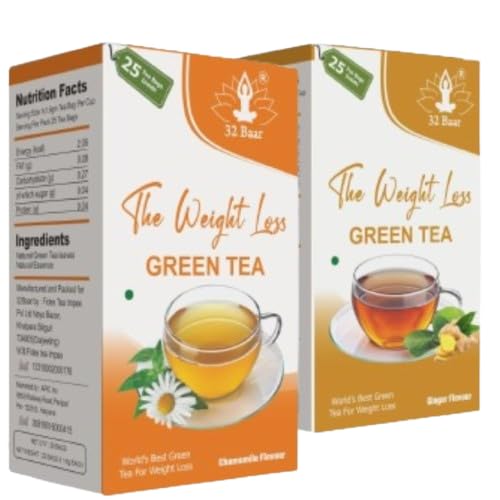 32 Baar Pack of 2 Chamomile & Ginger Tea Bags (B0CWGR6G1Q) Amazon Price History, Amazon Price Tracker