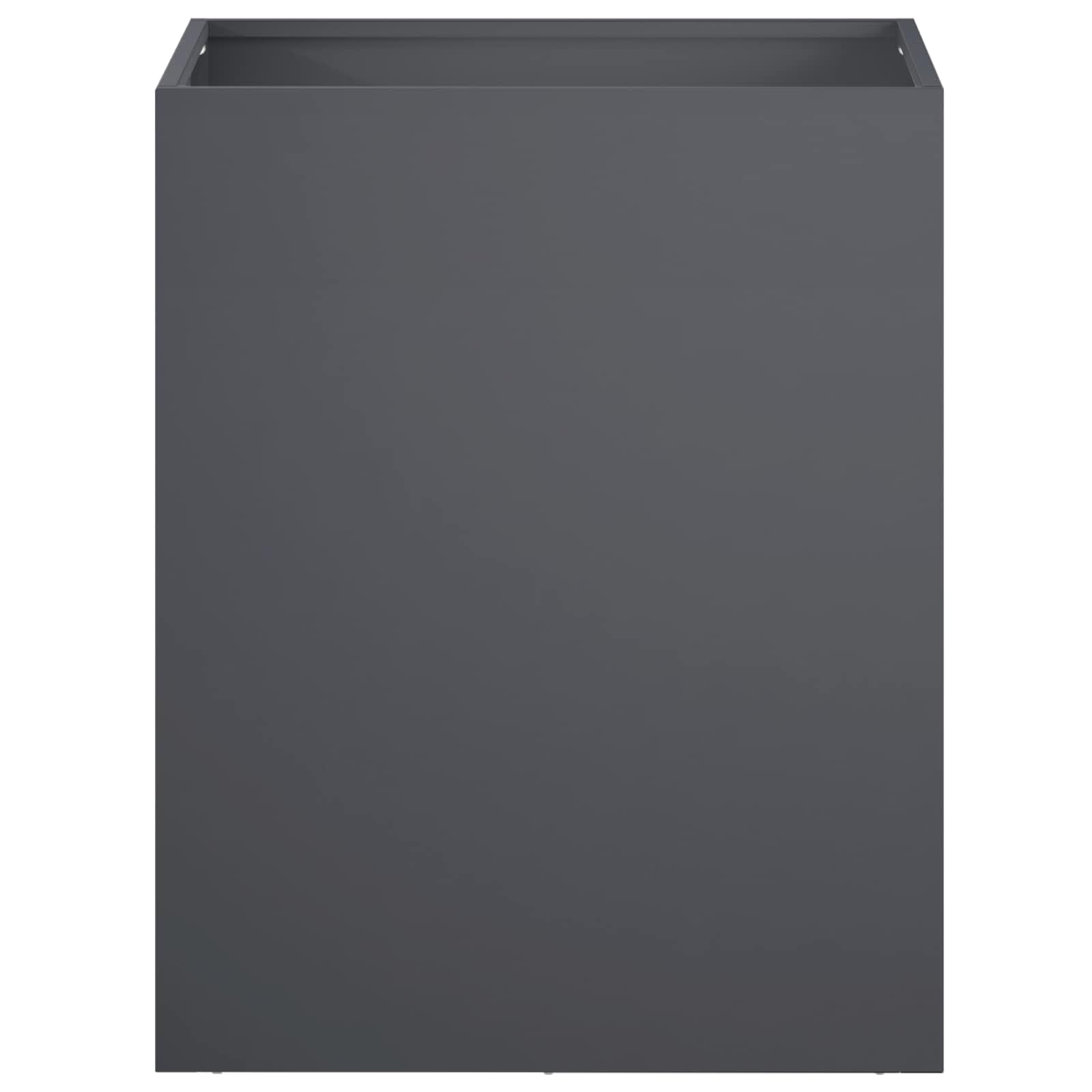 Genérico Macetero de Jardín 2 uds. Gris Antracita 40 x 30 x 40 cm,Casa y jardín,Maceteros y jardineras,7.3 kg-8005475