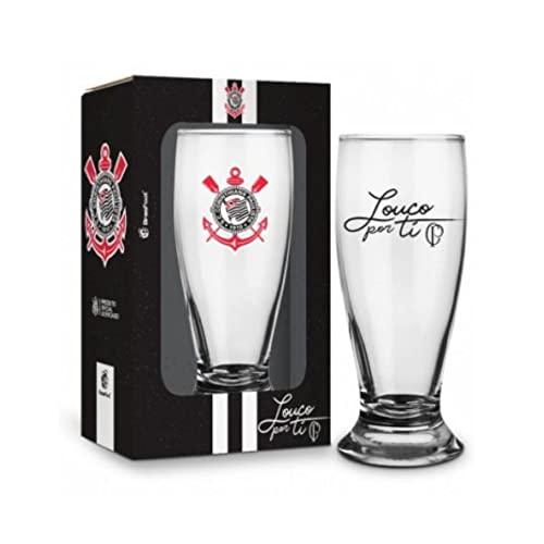Copo Munich 200Ml Corinthians Louco Por Ti- BRASFOOT
