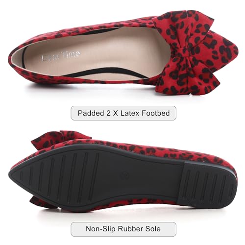 Image of Dear Time Women's Ballet Flats Dress Ballet Shoes Slip on for Office Work Comfortable Shoes