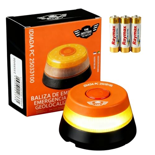 Genérico Baliza V16 Geolocalización Dgt 3.0,Luz De Emergencia Con Sim Y Datos Pagados Hasta 2038, Visibilidad 360 , Luz Led, Resistente Al Agua, Incluye 3 Pilas Aa Genérico Baliza V16 Geolocalización Dgt 3.0,Luz De Emergencia Con Sim Y Datos Pagados Hasta 2038, Visibilidad 360 , Luz Led, Resistente Al Agua, Incluye 3 Pilas Aa