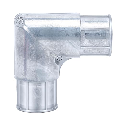 Garosa Accesorio de Conducto EMT, Aleación de Zinc, Codo de Tracción de Esquina Interior de 90 Grados, Conector Eléctrico de 3/4 Pulgadas para Sistemas de Cableado