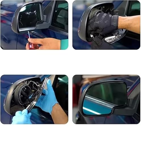 Verre de rétroviseur chauffant pour réparer le miroir givré de Golf 5 GTI OEM 1J1857522 - 3