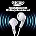 JVC HAF160W JVC HAF160W Gumy Ear Bud Headphone White