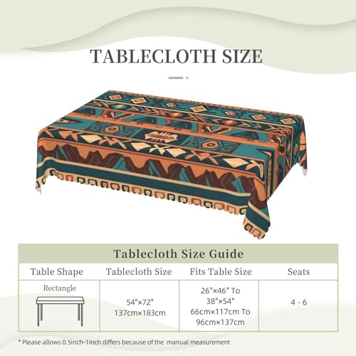 Nappe rectangulaire lavable en machine pour éliminer les taches - 6