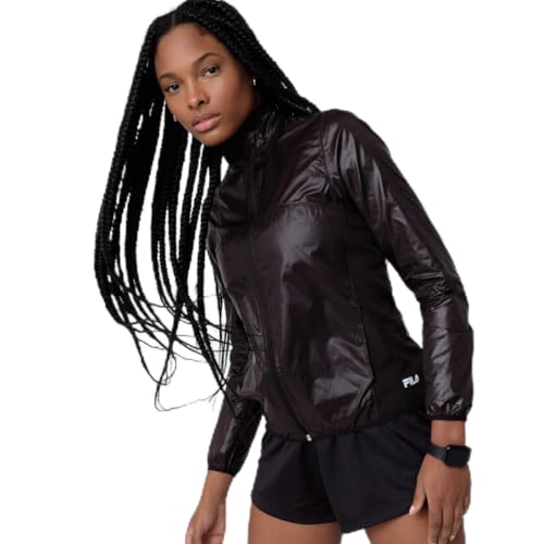 Jaqueta Windbreak Feminina Fila Core Run, Preto, G