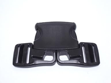 Amazon Due Emme N5w プラスチック 5wayバックル 黒 25mm 50mm巾用 ベビーカーのベルトの長さ調節などに バックル 通販