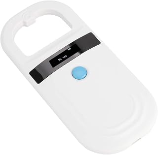Sonew Pet Microchip Reader RFID 134.2kHz Scanner - Bright OLED Display, Type-C Rechargeable for Dog Cat Animal ID Tracking
