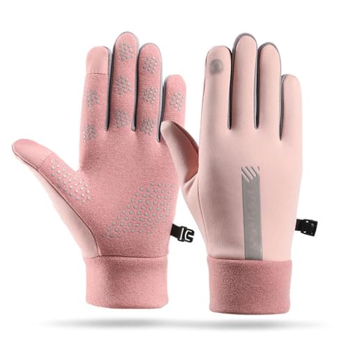 Gants d'hiver chauds pour randonnée et ski avec grip antidérapant de sport