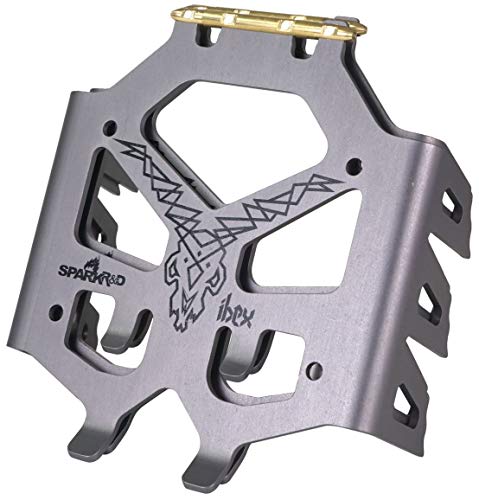 Spark R&D 20/21 Ibex Crampons - Gunmetal Regular