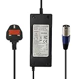 aunstarwei 24V 4A 96W XLR Mobility Battery Charger for Jazzy Power Chair Go-Go Mobility Wheelchair Electric Pride mpv5 Auto XLR