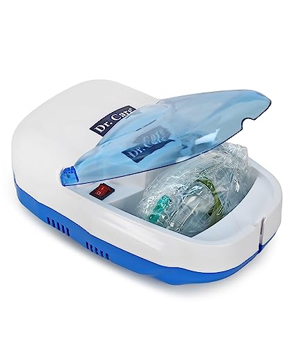 Image of Dr. Care Compressor Nebulizer with adult and child mask for Comprehensive Respiratory Treatment for All Ages